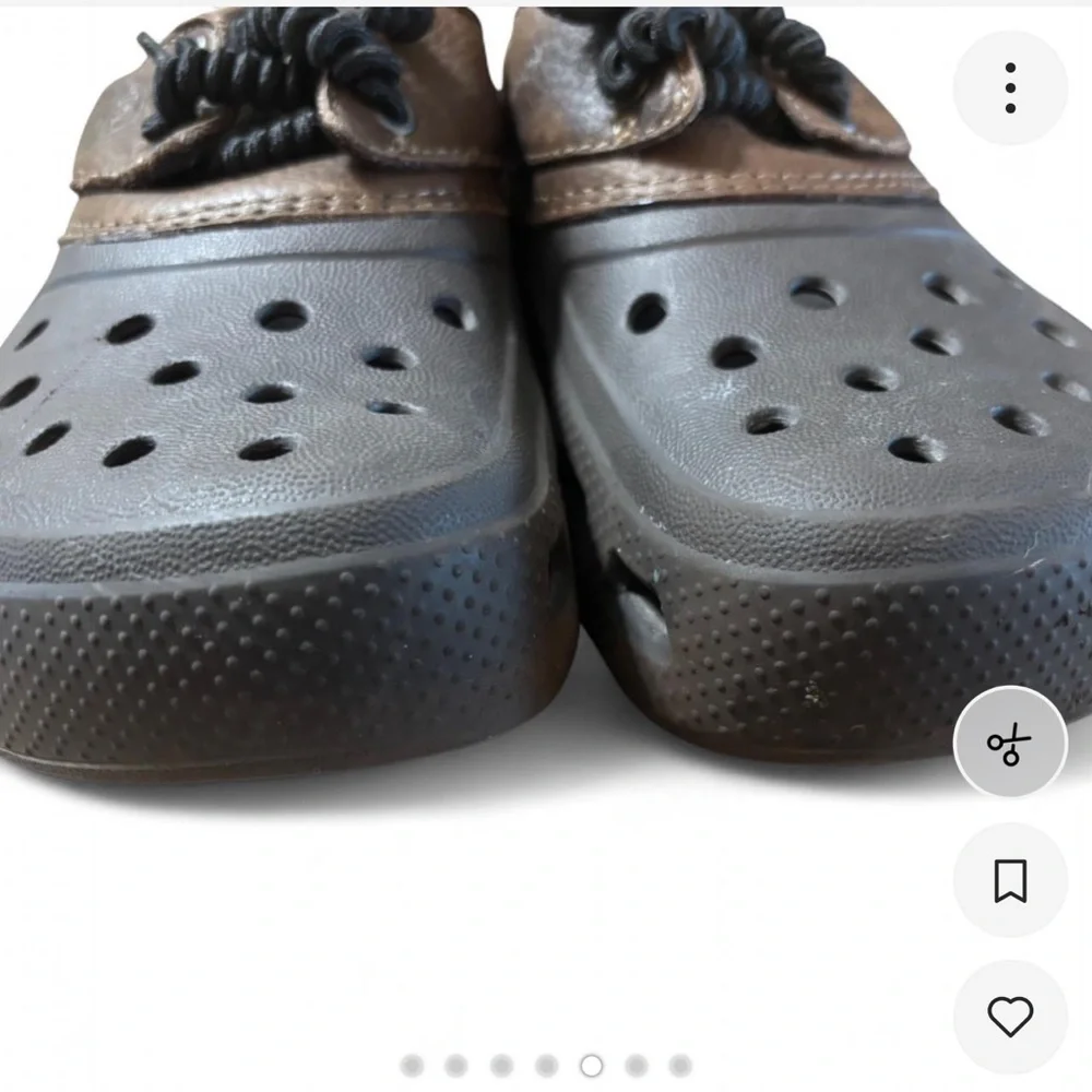 Brown Casual Crocs size 8
